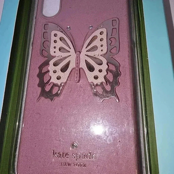 Kate Spade New York Butterfly Applique Snap Case‎ for iPhone Xs Max - Picture 6 of 7